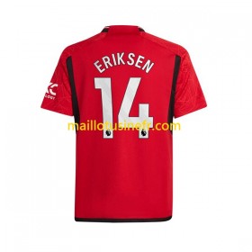 Maillot de Foot Manchester United Eriksen 14 Domicile 2023-24